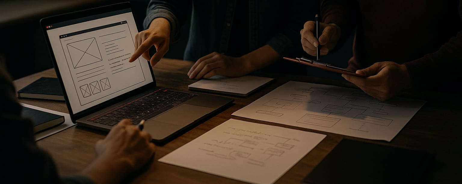 Web制作・デザインの制作現場イメージ