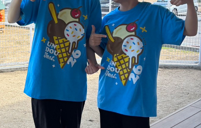 YICキッズ うんどうフェス オリジナルTシャツ