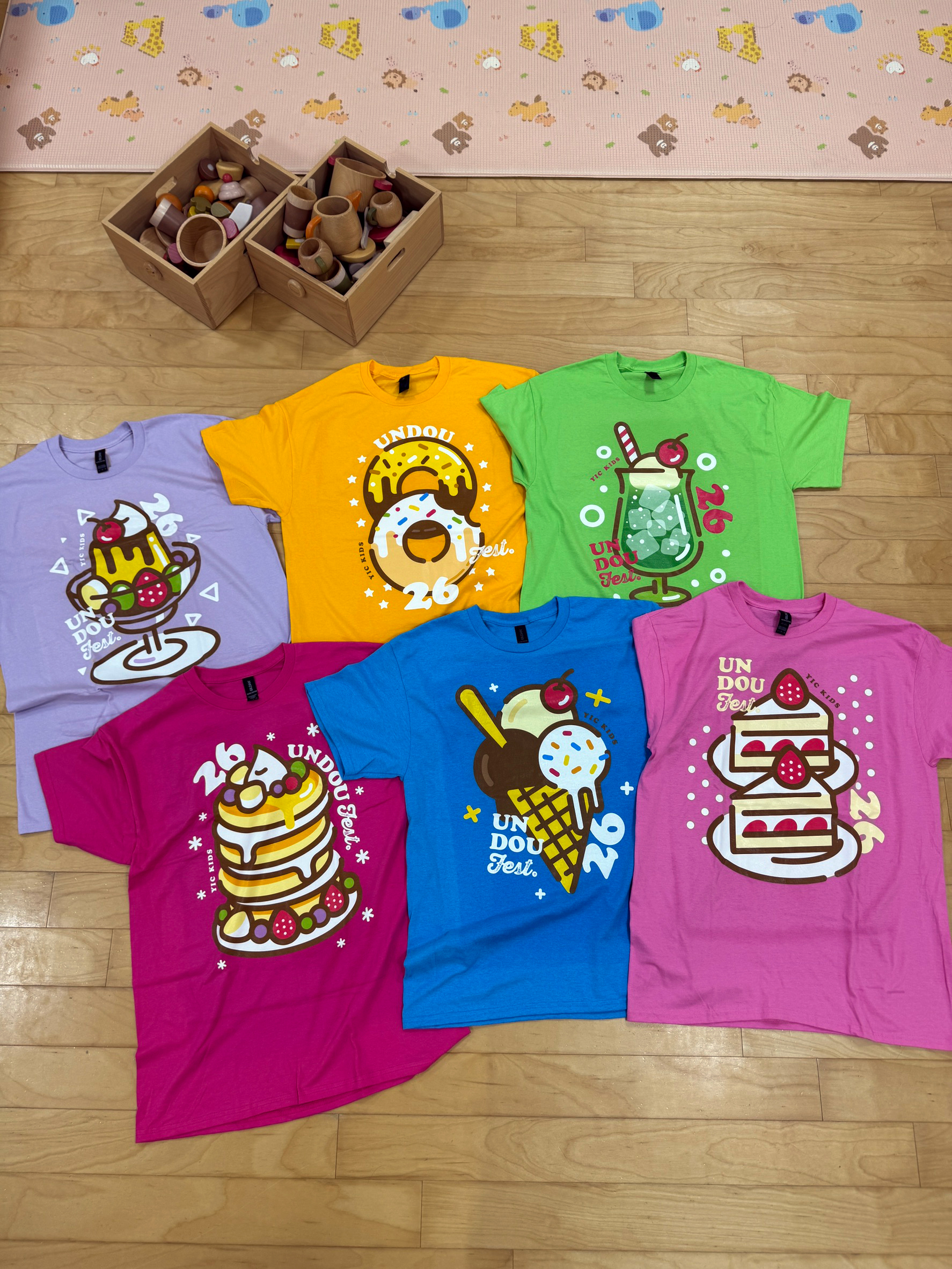 YICキッズ うんどうフェス オリジナルTシャツ